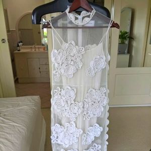 Simone Rocha crochet dress UK8 Small